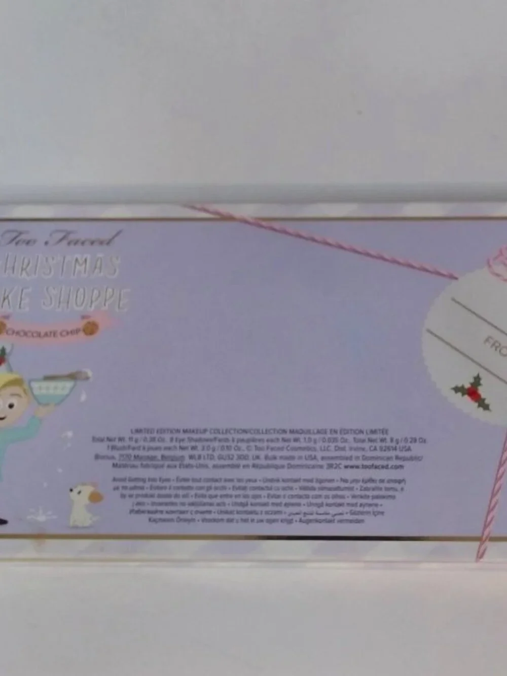 Too Faced Christmas Bake Shoppe, LIMITED‎ EDITION Eyeshadow palette, BNIB